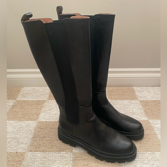 Madewell The Poppy tall lugsole boot - Picture 2 of 10